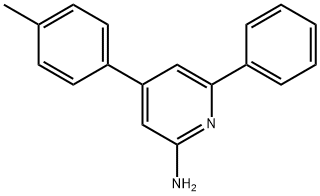 2-Pyridinamine, 4-(4-methylphenyl)-6-phenyl- Struktur