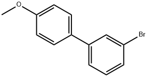 1,1'-Biphenyl, 3-bromo-4'-methoxy- 化学構造式