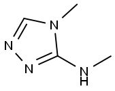 N,4-二甲基-4H-1,2,4-三唑-3-胺,74675-51-7,结构式