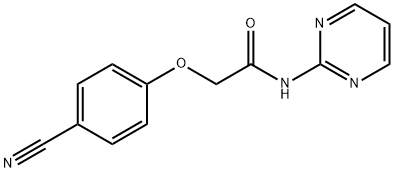 748775-12-4 2-(4-氰基苯氧基)-N-(嘧啶-2-基)乙酰胺