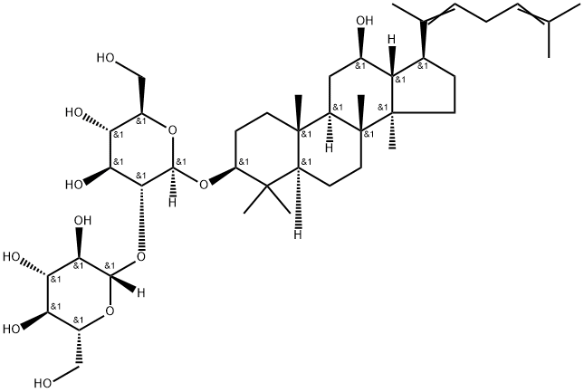 Ginsenoside Rg5 Structure