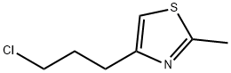 Thiazole, 4-(3-chloropropyl)-2-methyl- Struktur