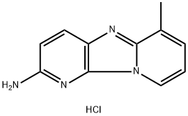 Pyrido[3',2':4,5]imidazo[1,2-a]pyridin-2-amine, 6-methyl-, hydrochloride (1:1) Struktur