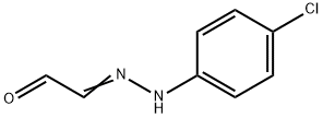 Ethanedial, 1-[2-(4-chlorophenyl)hydrazone] Struktur