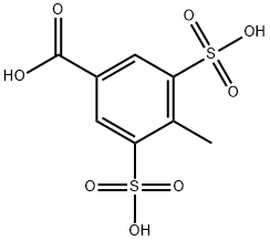 Benzoic acid, 4-methyl-3,5-disulfo-