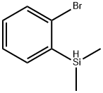 Benzene, 1-bromo-2-(dimethylsilyl)- Structure