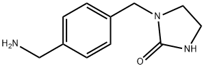 1-{[4-(aminomethyl)phenyl]methyl}imidazolidin-2-one Structure
