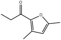 1-Propanone, 1-(3,5-dimethyl-2-furanyl)- 化学構造式