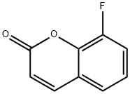 2H-1-Benzopyran-2-one, 8-fluoro- 化学構造式