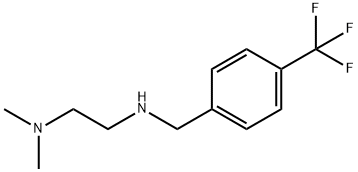 2-(dimethylamino)ethyl]({[4-(trifluoromethyl)phenyl]methyl})amine Structure