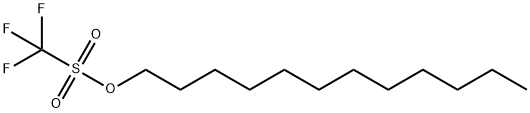 75618-27-8 METHANESULFONIC ACID, 1,1,1-TRIFLUORO-, DODECYL ESTER