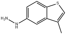 Hydrazine, (3-methylbenzo[b]thien-5-yl)-,75696-76-3,结构式