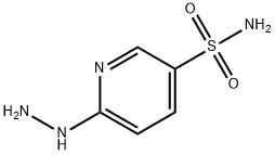 3-Pyridinesulfonamide,6-hydrazino-(9CI) 化学構造式