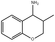 2H-1-Benzopyran-4-amine, 3,4-dihydro-3-methyl- Struktur