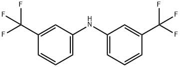 Benzenamine, 3-(trifluoromethyl)-N-[3-(trifluoromethyl)phenyl]- Structure