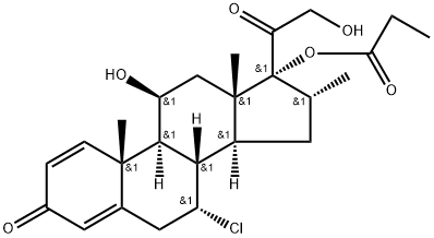 Alclometasone Dipropionate Impurity 4, 76576-24-4, 结构式