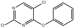 2,5-dichloro-4-phenoxypyrimidine Struktur