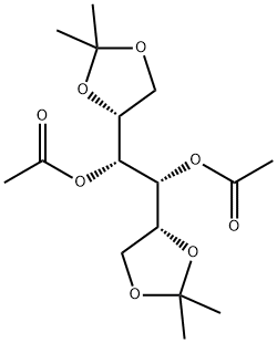 D-Mannitol, 1,2:5,6-bis-O-(1-methylethylidene)-, diacetate (9CI)