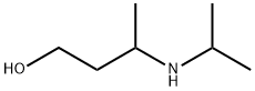 1-Butanol, 3-[(1-methylethyl)amino]- Struktur