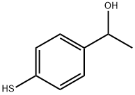 1-(4-sulfanylphenyl)ethan-1-ol 化学構造式