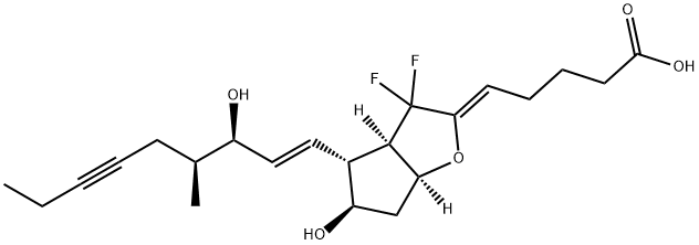 16(R)-AFP 07 (free acid), 773825-80-2, 结构式