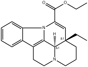 trans-アポビンカミン酸エチル 化学構造式