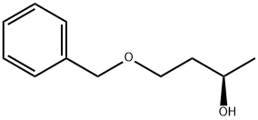 2-Butanol, 4-(phenylmethoxy)-, (2R)- Struktur