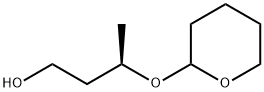 1-Butanol, 3-[(tetrahydro-2H-pyran-2-yl)oxy]-, (3R)- 化学構造式