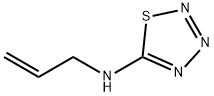 1,2,3,4-Thiatriazol-5-amine, N-2-propen-1-yl- Structure
