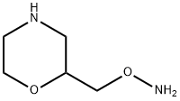 Morpholine, 2-[(aminooxy)methyl]- Structure