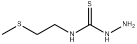 3-amino-1-[2-(methylsulfanyl)ethyl]thiourea Struktur