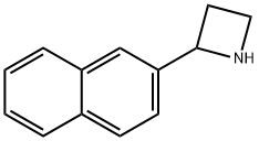Azetidine, 2-(2-naphthalenyl)- Structure