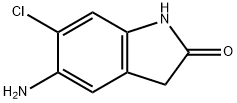 5-氨基-6-氯-2,3-二氢-1H-吲哚-2-酮,77859-59-7,结构式