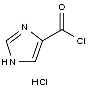 1H-Imidazole-5-carbonyl chloride, hydrochloride (1:1) 化学構造式