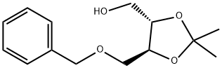 1,3-Dioxolane-4-methanol, 2,2-dimethyl-5-[(phenylmethoxy)methyl]-, (4S,5S)- Structure