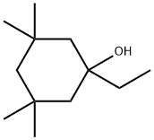 1-乙基-3,3,5,5-四甲基环己烷-1-醇, 78829-27-3, 结构式