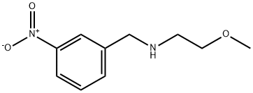 Benzenemethanamine, N-(2-methoxyethyl)-3-nitro-,789480-82-6,结构式