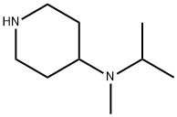 N-甲基-N-(丙烷-2-基)哌啶-4-胺,790205-01-5,结构式