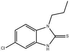 5-氯-1-丙基-1H-1,3-苯并二唑-2-硫醇,790271-30-6,结构式