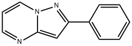 Pyrazolo[1,5-a]pyrimidine, 2-phenyl- 化学構造式