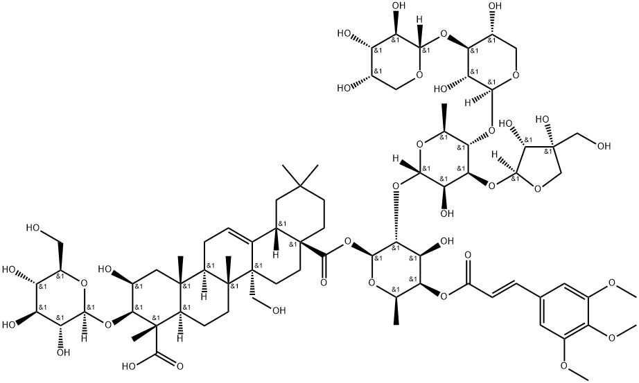 Polygalasaponin XXXI Structure
