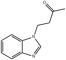 4-(1H-苯并[D]咪唑-1-基)丁烷-2-酮,79837-10-8,结构式