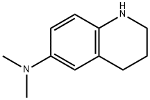 6-Quinolinamine, 1,2,3,4-tetrahydro-N,N-dimethyl- Structure