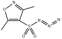 dimethyl-1,2-oxazole-4-sulfonyl azide,80467-10-3,结构式