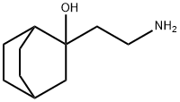 Bicyclo[2.2.2]octan-2-ol, 2-(2-aminoethyl)- Struktur