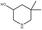 3-Piperidinol, 5,5-dimethyl- Structure