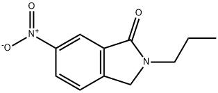 1H-Isoindol-1-one, 2,3-dihydro-6-nitro-2-propyl- Struktur