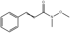 3-phenyl-N-methoxy-N-methylacrylamide Structure