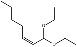 (Z)-1,1-Diethoxy-2-heptene, 81149-92-0, 结构式
