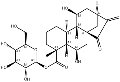 ent-6,11-ジヒドロキシ-15-オキソ-16-カウレン-19-酸β-D-グルコピラノシル